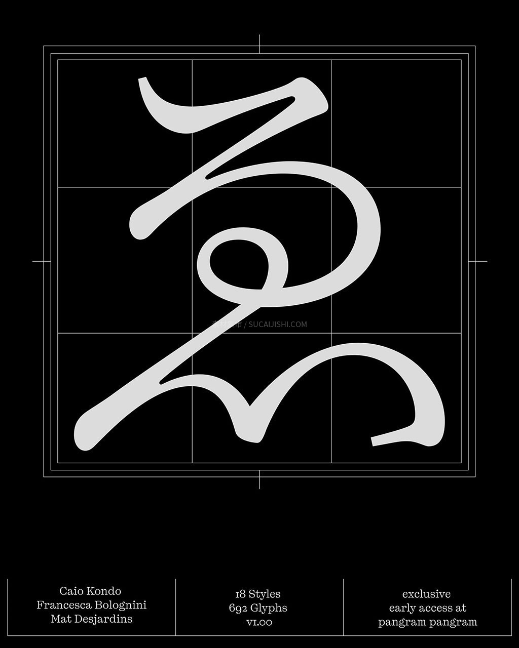 PP Kyoto 多语种粗衬线日文字体